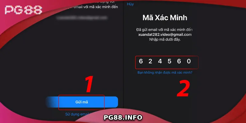 Hướng dẫn cách xác minh tài khoản