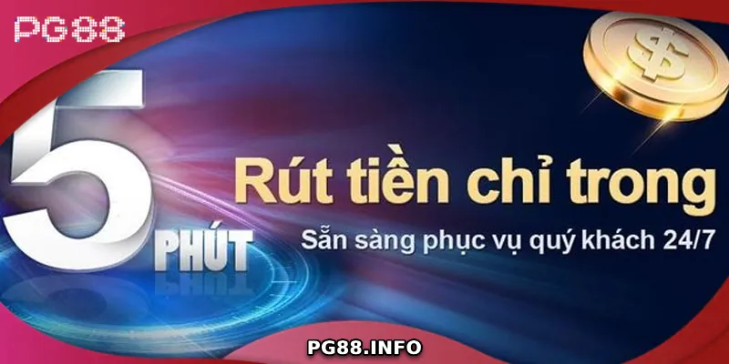 Mẹo rút tiền PG88 nhanh chóng và thuận tiện